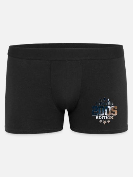 ÉDITION LIMITÉE 21E ANNIVERSAIRE 2005 - Boxer Homme - noir