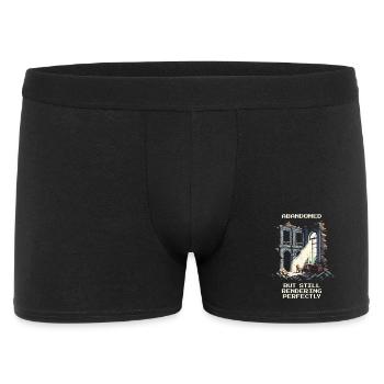 Abandoned, but perfectly rendered | Urban Vibes - Men's Boxer Shorts - black - Front