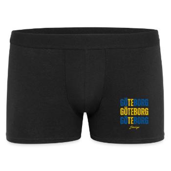 Göteborg, Suède, fier Suédois - Boxer Homme - noir - Devant