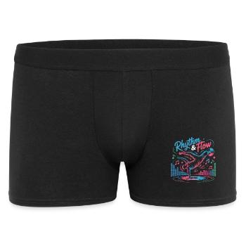 Streetdance Beat – Urban DJ Music Design - Men's Boxer Shorts - black - Front