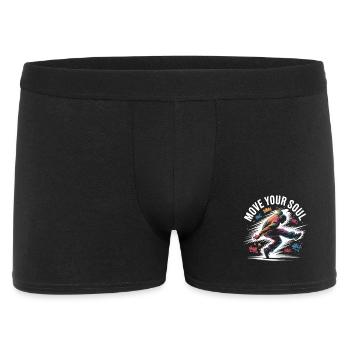 Streetdance Beat – Urban DJ Music Design - Men's Boxer Shorts - black - Front