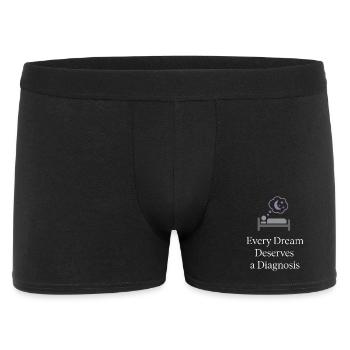 Technologue du sommeil, technicien polysomnographique, Rpsgt - Boxer Homme - noir - Devant