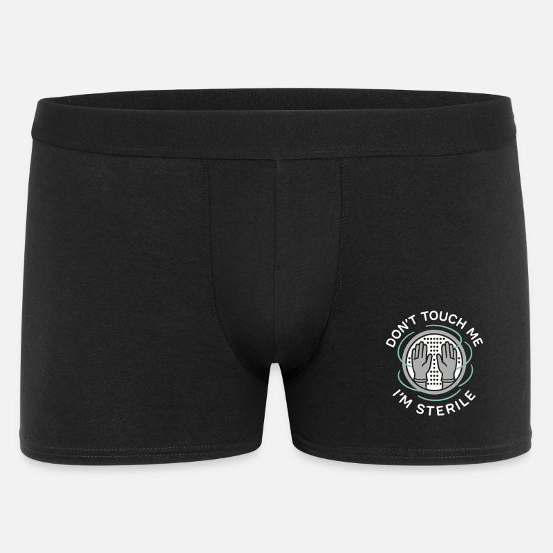 Reinraumtechniker Kontrollierte Umgebung - Männer Boxer Shorts - Schwarz