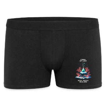 XP de corail perdu | Récif corallien, Conservation marine - Boxer Homme - noir - Devant