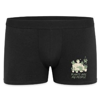 Les plantes sont mes amies - Boxer Homme - noir - Devant