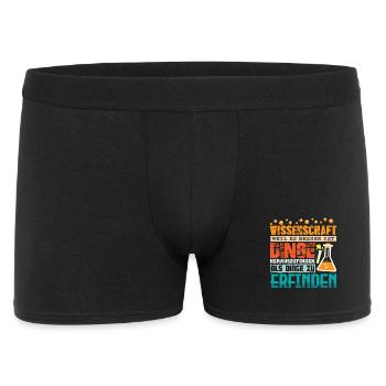 Science Scientifique Chimie - Boxer Homme - noir - Devant