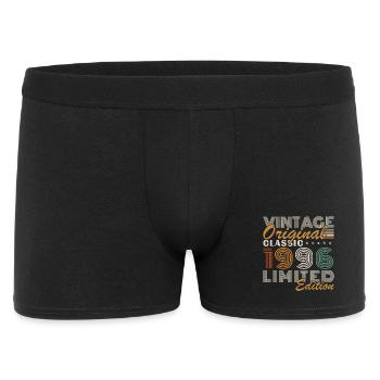 1996 Vintage Rétro Cadeau D'anniversaire - Boxer Homme - noir - Devant