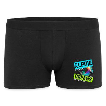 Alpine Dreams Ski Snowboard Shred Design - Boxer Homme - noir - Devant