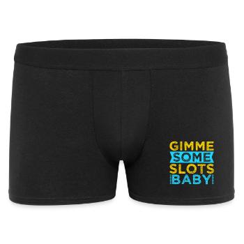 Fan de jeux d'argent Gimme Some Slots Baby Casino - Boxer Homme - noir - Devant
