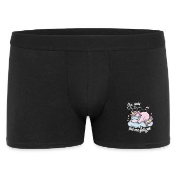 Humoristique Burn-out Travail Fatiguée Humour - Boxer Homme - noir - Devant