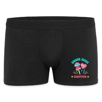 Cadeau d’amateur de bonbons - Boxer Homme - noir - Devant