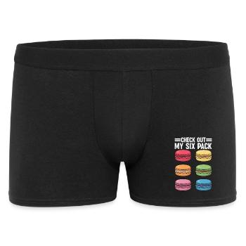 Macaron French Desserts - Men's Boxer Shorts - black - Front