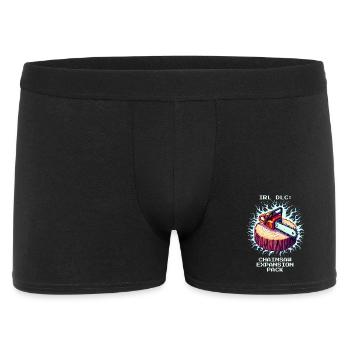 Realworld DLC: Chainsaw Upgrade | Forest - Men's Boxer Shorts - black - Front