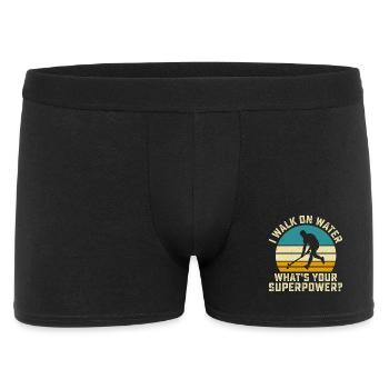 Hockey Eishockey Eishockeyspieler Geschenk - Men's Boxer Shorts - black - Front