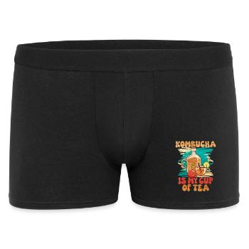 Kombucha is my cup of tea - Men's Boxer Shorts - black - Front