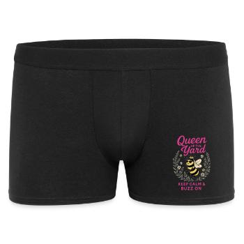 Bees Queen of the Garden - Men's Boxer Shorts - black - Front