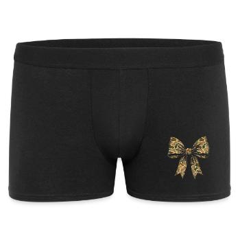 Camo Bow Jagdausrüstung Outdoor Abenteuer - Männer Boxer Shorts - Schwarz - Vorne