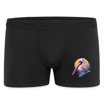 Pélicans Pélican - Boxer Homme - noir - Devant
