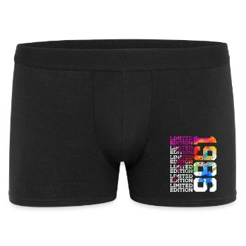 LIMITED EDITION 1986 40 JAHRE 40. GEBURTSTAG - Männer Boxer Shorts - Schwarz - Vorne