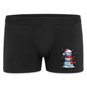 GOlf Christmas Sports Santa Claus - Men's Boxer Shorts - black - Front
