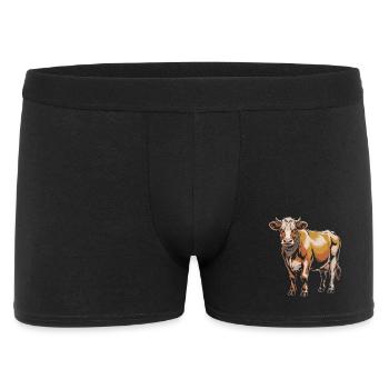 Vache Vaches - Boxer Homme - noir - Devant