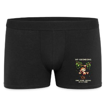 XP Grind: Liana for Liana | Leveling, Jungle - Men's Boxer Shorts - black - Front