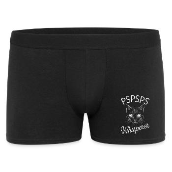 Cat Whisperer PSPSPS - Men's Boxer Shorts - black - Front