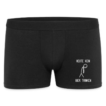 Don't drink beer today Beer drinkers Beer lovers - Men's Boxer Shorts - black - Front