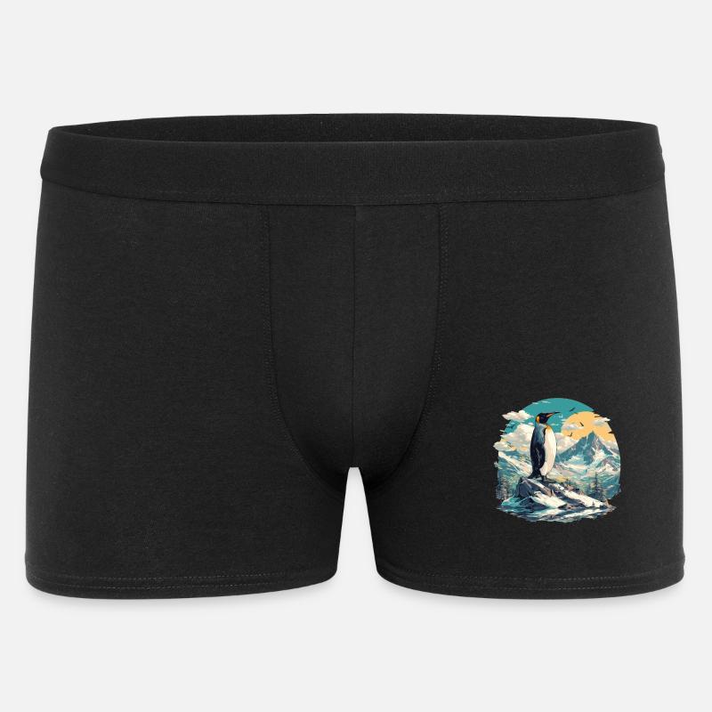 Pingouins Pingouin - Boxer Homme - noir