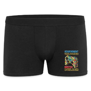 Building Blocks Gamer Gaming Brick Builder - Men's Boxer Shorts - black - Front