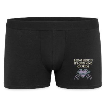Groovy Pride Retro Égalité Queer Histoire - Boxer Homme - noir - Devant