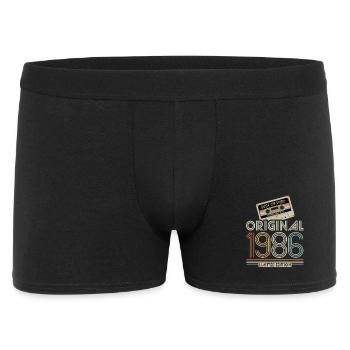 Limited Edition Original 1986 Retro Cassette - Men's Boxer Shorts - black - Front