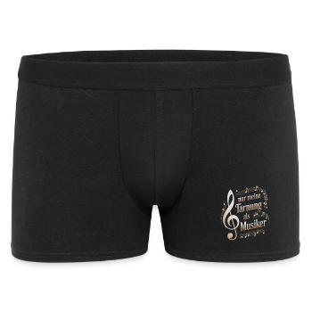 Personalization profession - my camouflage as a musician - Men's Boxer Shorts - black - Front