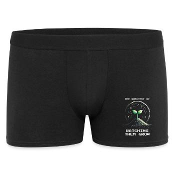 Die besten XP | Kinder beim Aufwachsen zusehen - Männer Boxer Shorts - Schwarz - Vorne