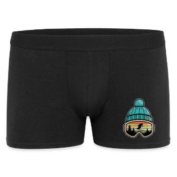 Apres Ski Party Crew Snow Skiing Ski - Men's Boxer Shorts - black - Front