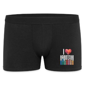 J’adore Hardtekk Tekke Allemagne de l’Est - Boxer Homme - noir - Devant