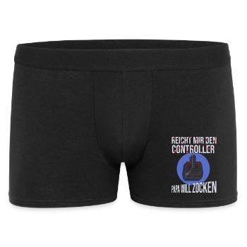 Gamer Gaming Father Father's Day Saying Gaming Dad - Men's Boxer Shorts - black - Front
