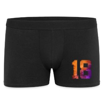 NO. 18 NUMBER 18 COLLEGE 18TH BIRTHDAY - Men's Boxer Shorts - black - Front