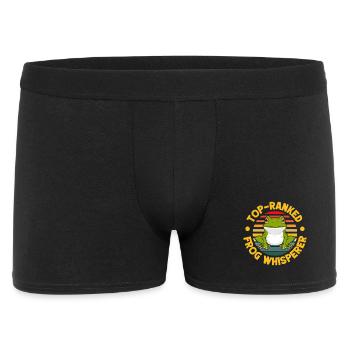 Frog Catcher Top-Ranked Frog - Männer Boxer Shorts - Schwarz - Vorne