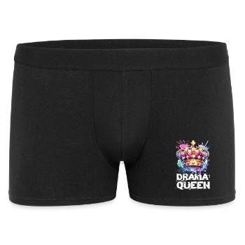 Reine de tout avec de l’attitude et du style - Boxer Homme - noir - Devant