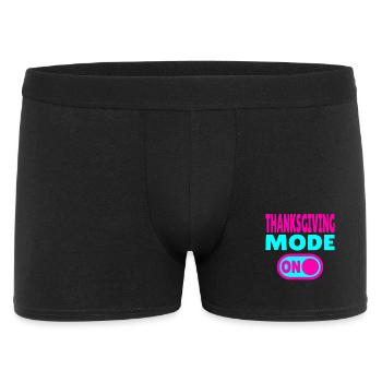 Thanksgiving Mode ON - Men's Boxer Shorts - black - Front