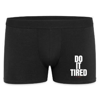 Do It Tired - Men's Boxer Shorts - black - Front
