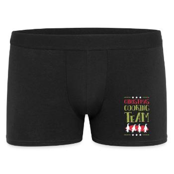 Christmas Cooking Baking Team - Men's Boxer Shorts - black - Front