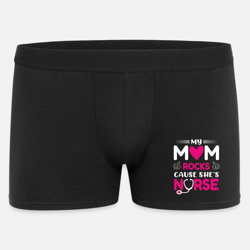 Krankenschwester Mutter - Männer Boxer Shorts - Schwarz