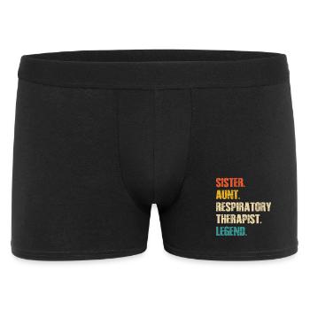 Sister Aunt Respiratory Therapist Legend - Men's Boxer Shorts - black - Front
