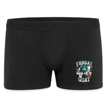 Gorge Chèvre Meme Y2K Bootleg Inportable - Boxer Homme - noir - Devant