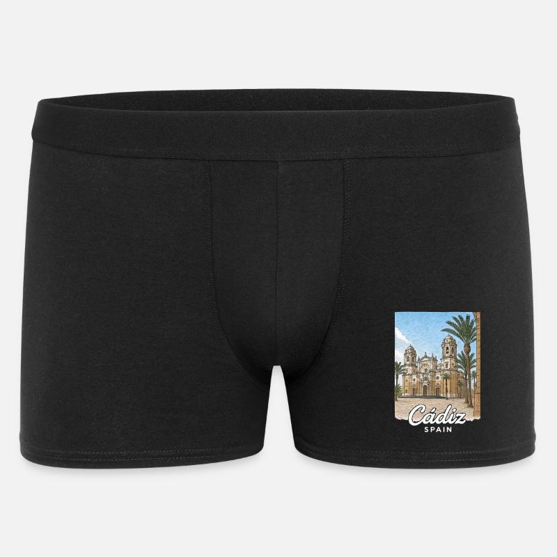 Cadiz Spanien - Männer Boxer Shorts - Schwarz