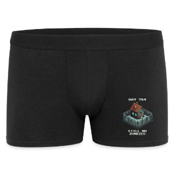 Day 784 | Still no zombies - Men's Boxer Shorts - black - Front