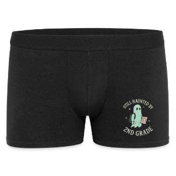 Highly gifted burnout graduate with academic - Men's Boxer Shorts - black - Front