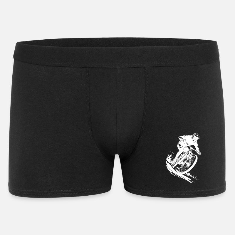 VTT Biker Art Cyclisme - Boxer Homme - noir